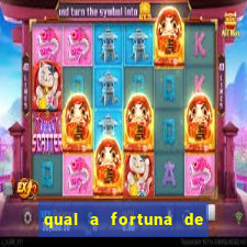 qual a fortuna de raiam santos